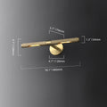 Cale(E) IP44 Modern Solid Brass LED Bathroom Lighting - view 15