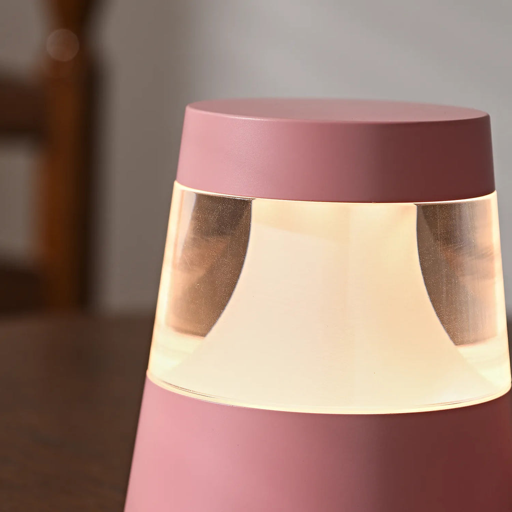 LED Colorful Portable Chargeable Round Nightstand Lamps - view 5