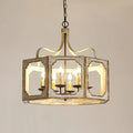 Light in the Space Rustic Lantern 8-Light LED Candle Chandelier - view 1