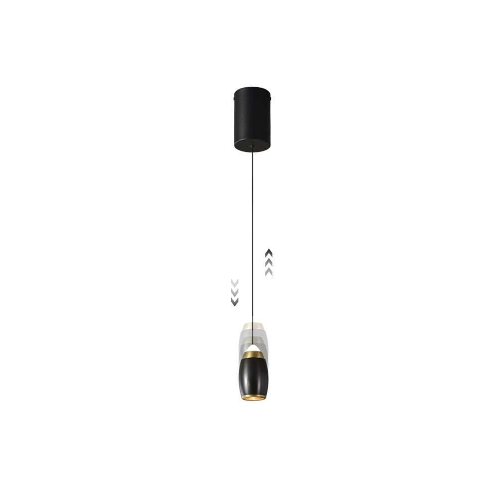 Dawn Engine Modern LED Black Mini Pendant light Hanging Lamp - view 9