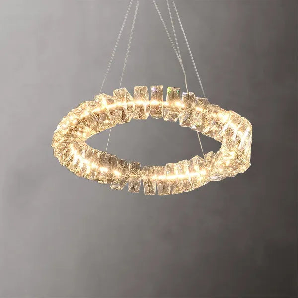 Galaxy LED 8-Light 19 7/10" Dia Crystal Chandelier Modern - view 1
