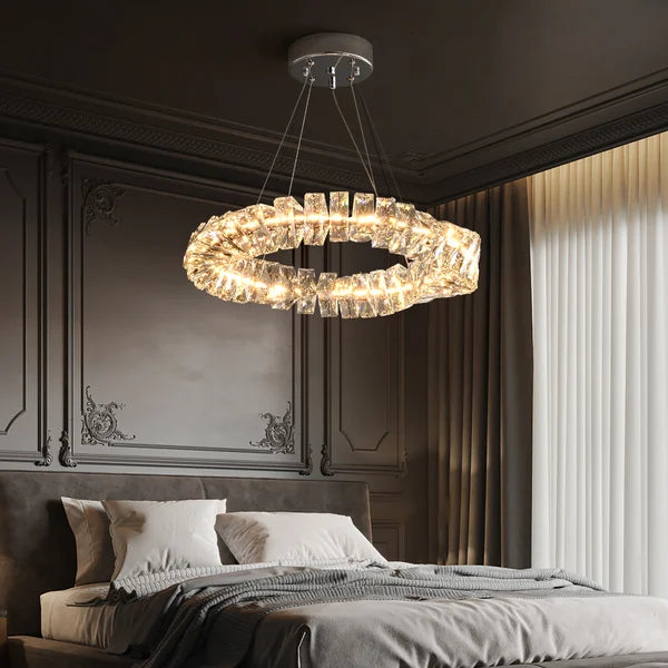 Galaxy LED 8-Light 19 7/10" Dia Crystal Chandelier Modern - view 3