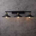 Tray Black Metal Linear Modern Industrial Wall Sconces - view 1