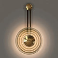 Mid-Century Decorative Round LED Rustic Wall Sconces - view 1