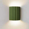 Green Half-Circle Resin 2-Light Modern Wall Sconces - view 1
