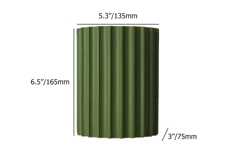 Green Half-Circle Resin 2-Light Modern Wall Sconces - view 5