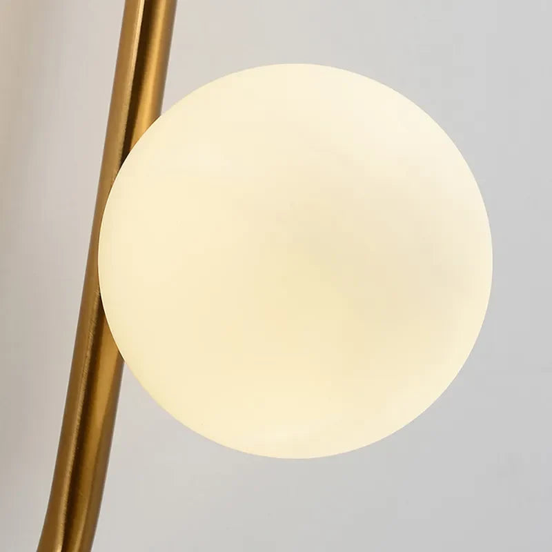 Oblong Hanging Rod Glass Globe Modern Indoor Wall Sconces - view 5
