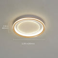 Milea Dimmable Gold Clear Glass Round LED Ceiling Lights - view 13