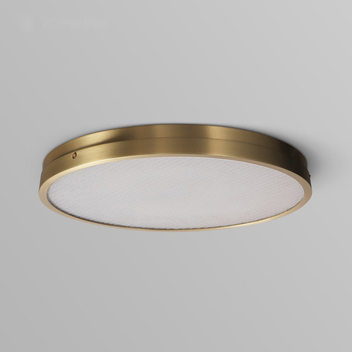 Light in the Space Wrap Brass Minimalist Round LED Ceiling Lights - view 2