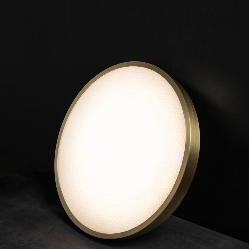 Light in the Space Wrap Brass Minimalist Round LED Ceiling Lights - view 6