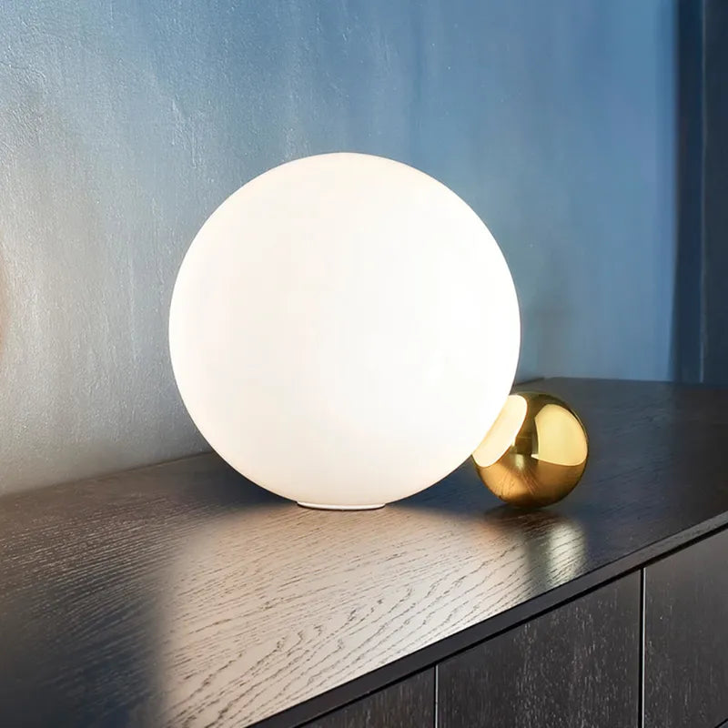 Copycat Glass Globe Shade LED Nightstand Lamps for the Bedroom - view 1