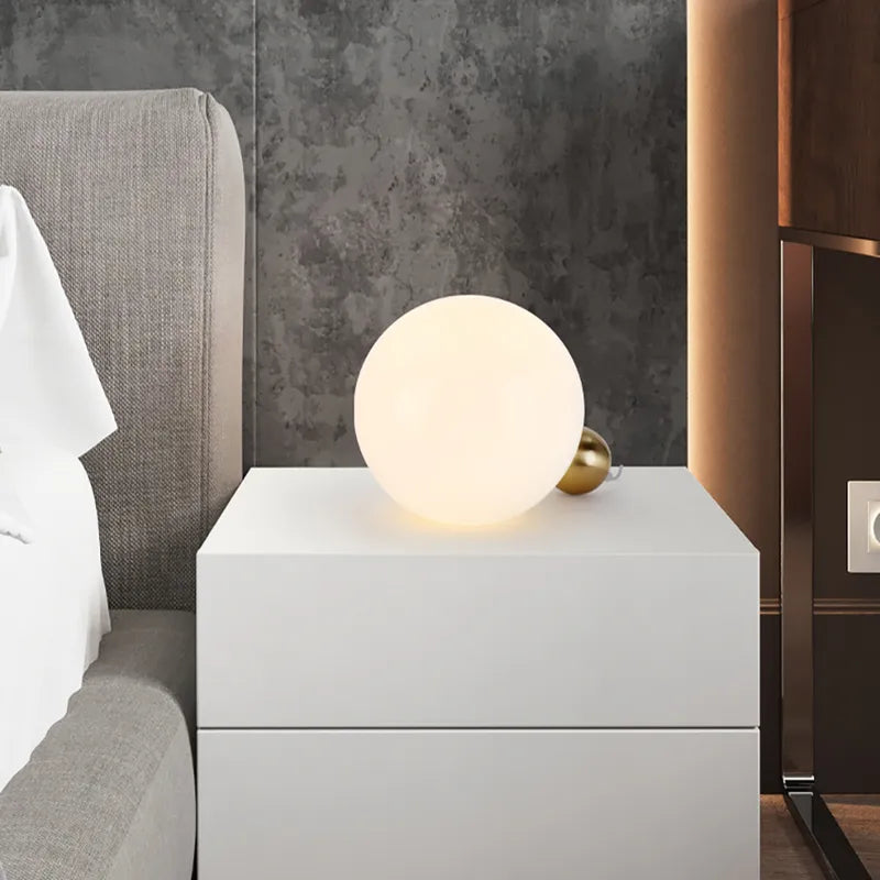 Copycat Glass Globe Shade LED Nightstand Lamps for the Bedroom - view 2