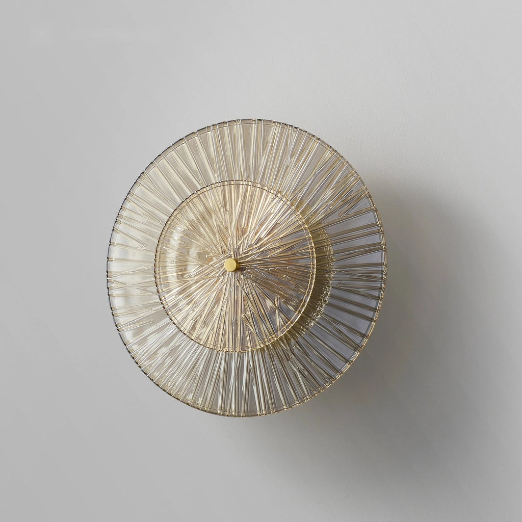 Mid-Century Modern Wall Sconces in Sunburst Shape for Living Room - view 2
