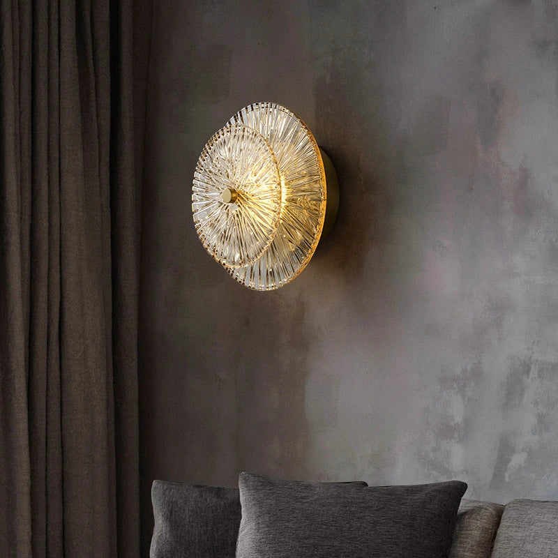 Mid-Century Modern Wall Sconces in Sunburst Shape for Living Room - view 6