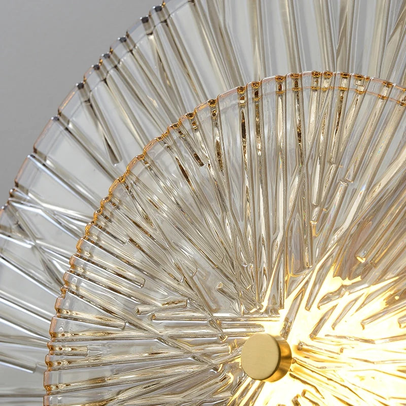 Mid-Century Modern Wall Sconces in Sunburst Shape for Living Room - view 8