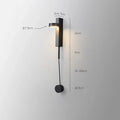 Contemporary Minimalist Led Line Wall Light Fixtures - view 7
