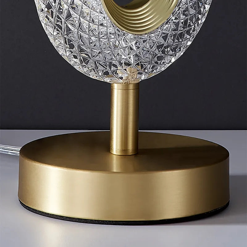 Ovated Modern Led Table Lamp -Plug In Light Fixture - view 4