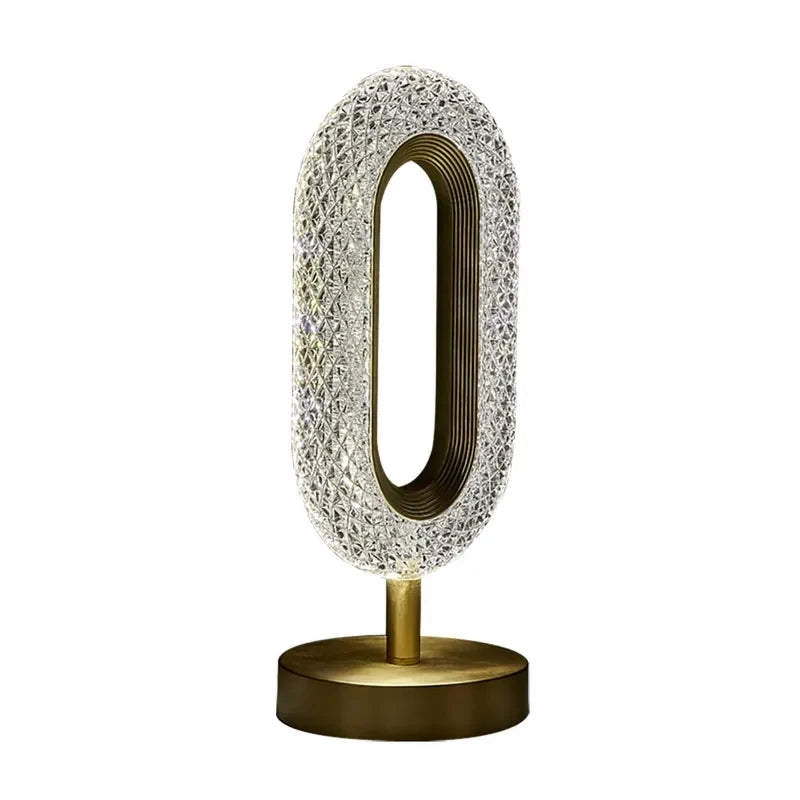 Ovated Modern Led Table Lamp -Plug In Light Fixture - view 5
