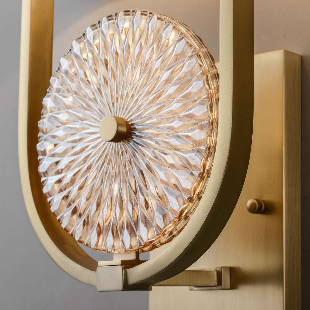 Modern Mariner Wall Light Fixtures with Fabric Shade - view 5