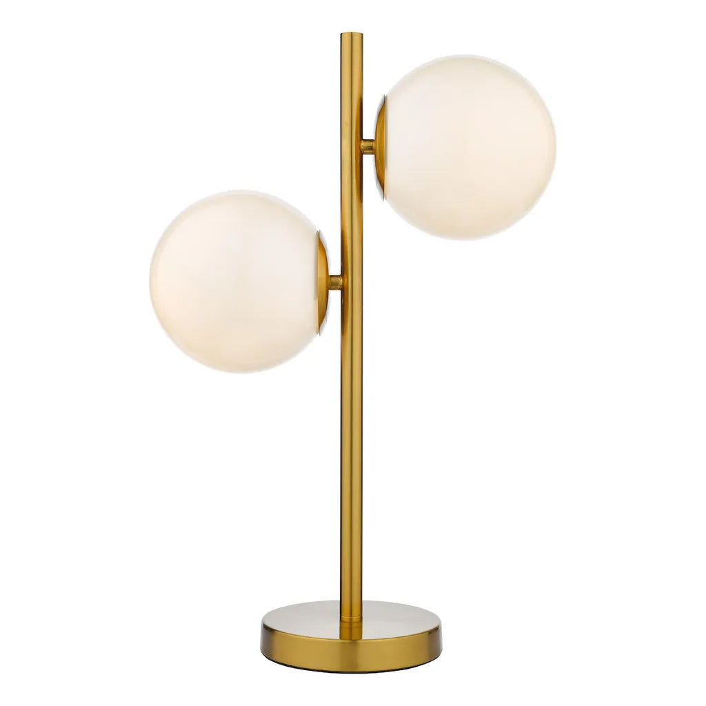Holloway Glass Shade Globe Double Heads Table Light - view 9