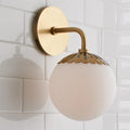 Dewdrop Glass Globe Shade Wall Sconces for Living Room - view 1