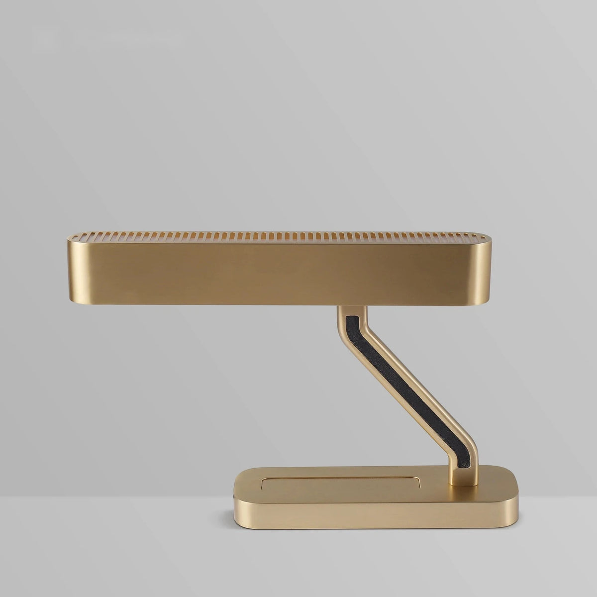 Mid Century Modern Colt Brass Table Lamp for Bedroom - view 2