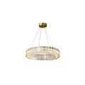 Tessera Ring Round Chrome Modern Crystal Chandelier - view 8