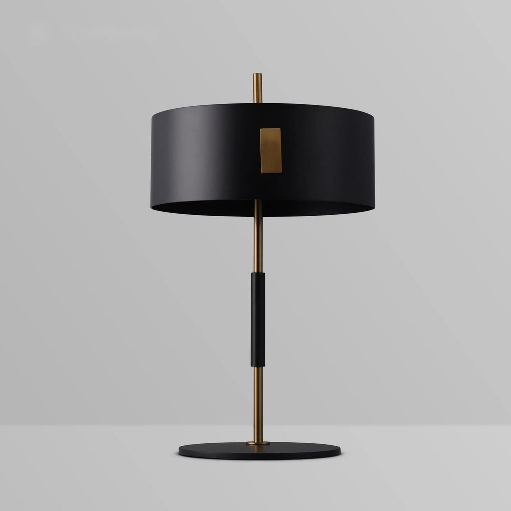 1953 Black Minimalist Modern Table Lamp with Iron Base - view 2