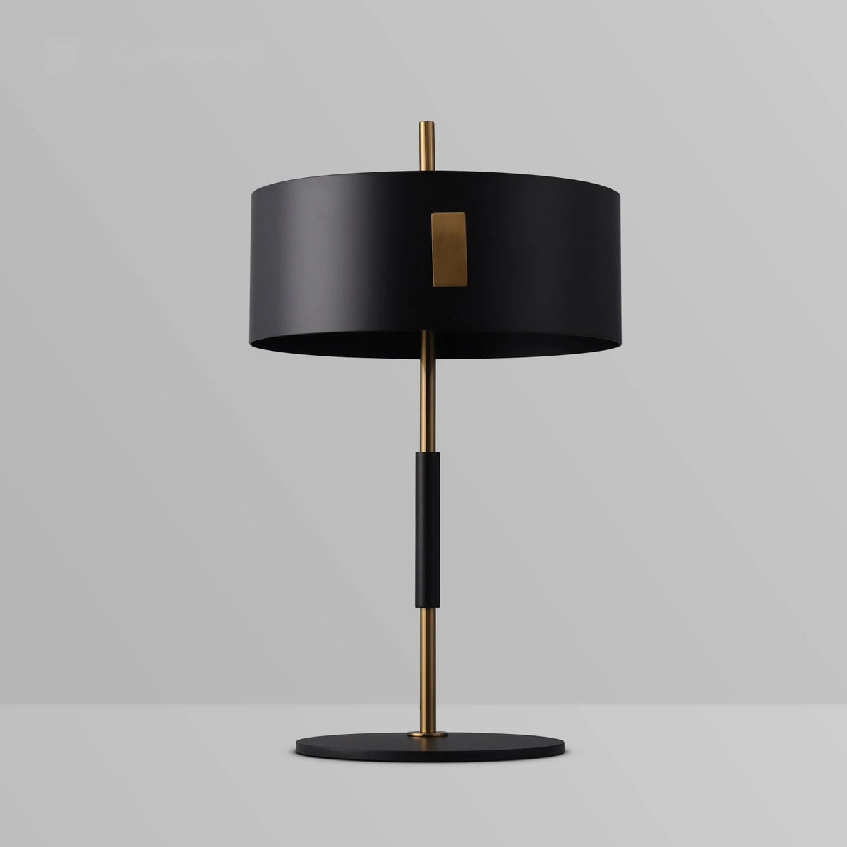 1953 Black Minimalist Modern Table Lamp with Iron Base - view 2