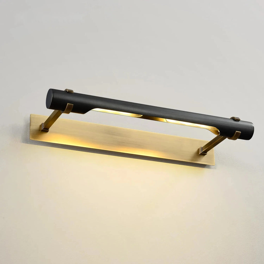 Picture Lights Brass Bathroom Lights Over Mirror in Black - view 3