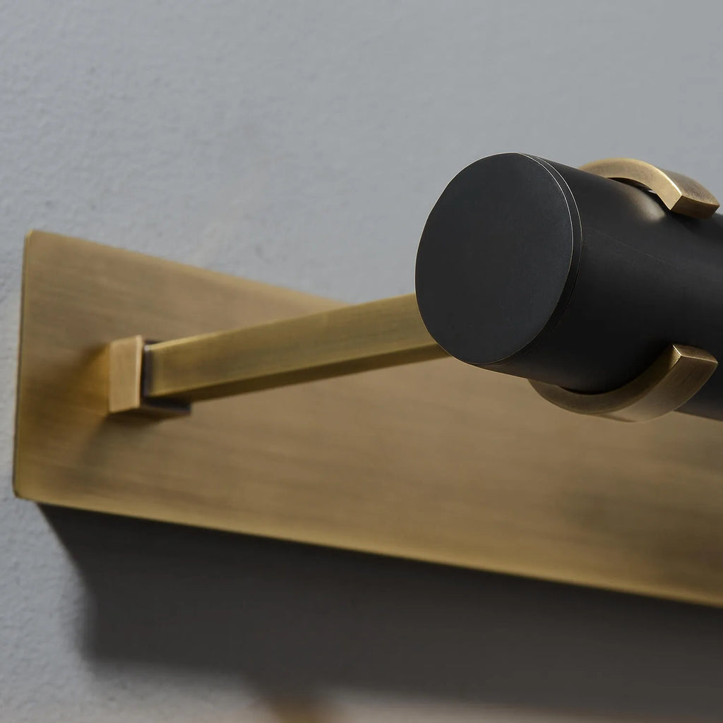 Picture Lights Brass Bathroom Lights Over Mirror in Black - view 5