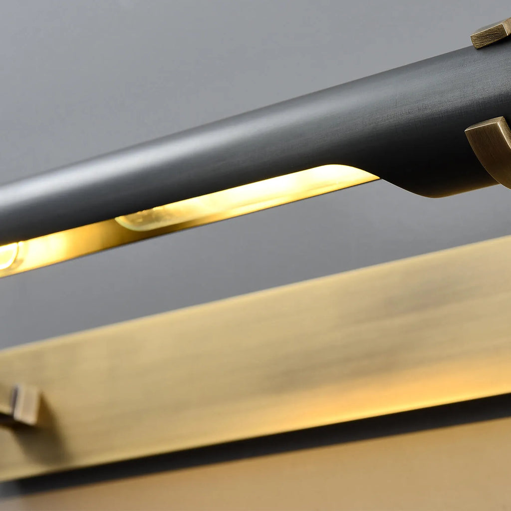 Picture Lights Brass Bathroom Lights Over Mirror in Black - view 6