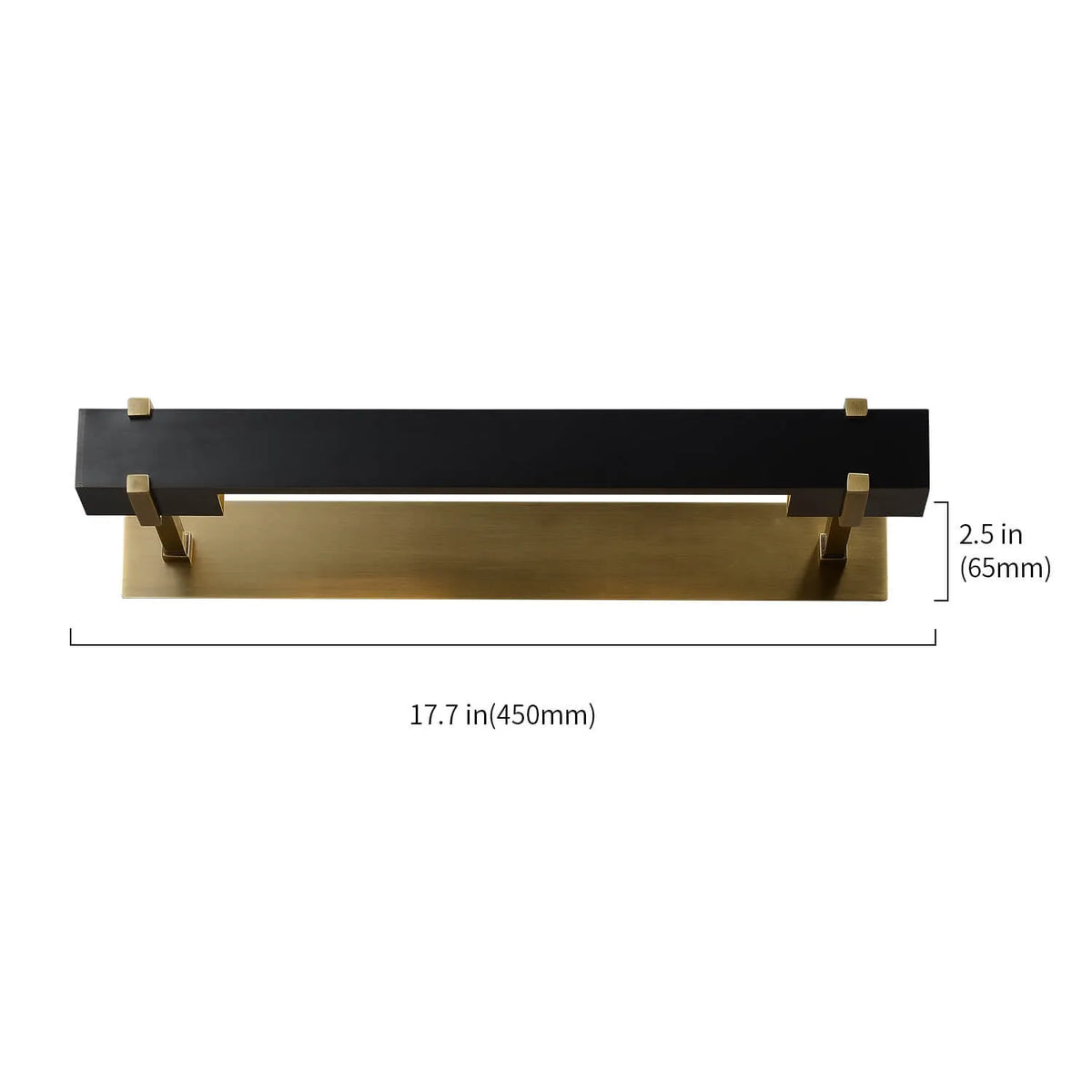Picture Lights Brass Bathroom Lights Over Mirror in Black - view 8