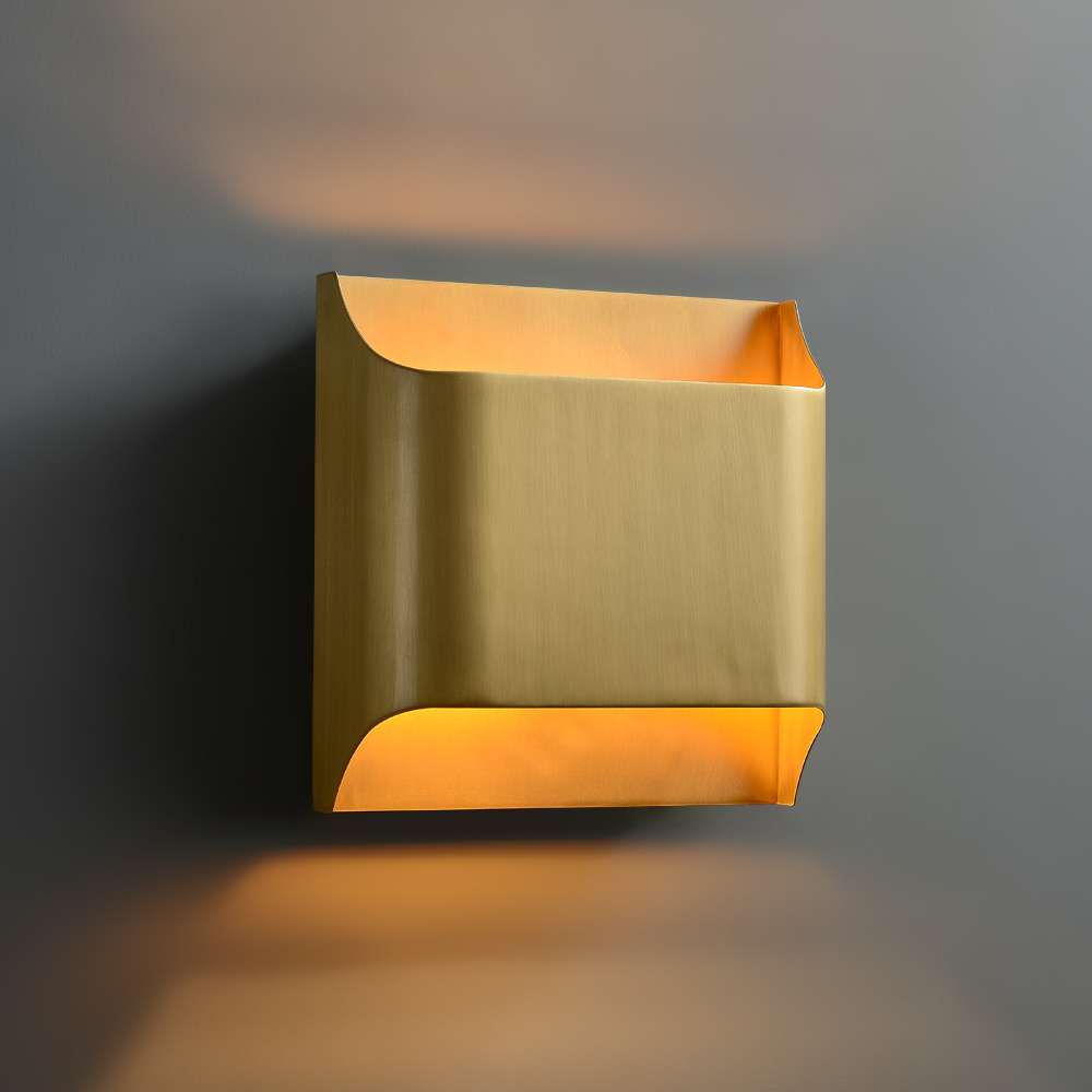Luther Double-Head Brass living room wall sconces - view 1