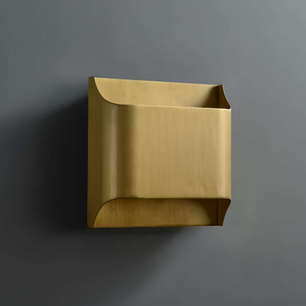 Luther Double-Head Brass living room wall sconces - view 2