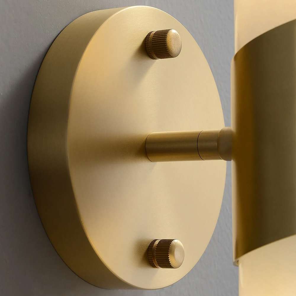 Minimalist Column White Glass Shade Wall Sconces for Living Room - view 7