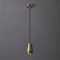 Mid Century Modern Creative All Copper Hanging Lamp - view 1