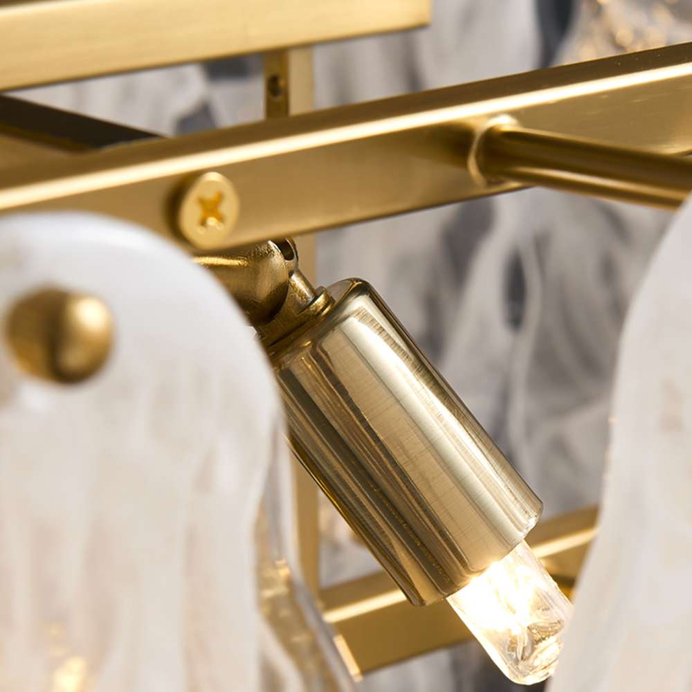 Contemporary Cloud Multi-Tier Cloud Glass Chandelier - view 6