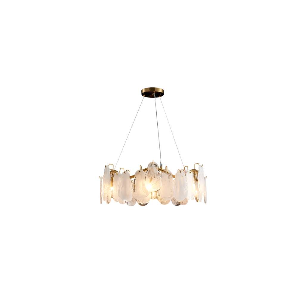 Contemporary Cloud Multi-Tier Cloud Glass Chandelier - view 8