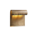 Mid-Century Luxury Brass Scroll Wall Sconce - view 8