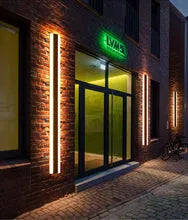 Haylen Solar Cylinder Outdoor Wall Lighting in Black - view 6