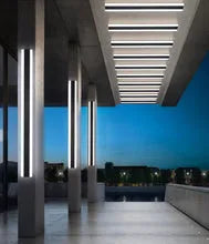 Haylen Solar Cylinder Outdoor Wall Lighting in Black - view 8