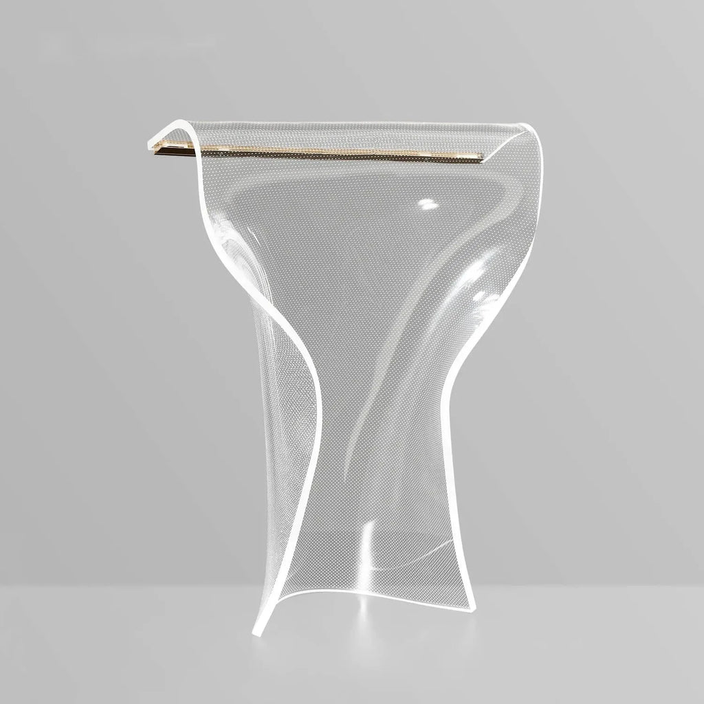 Book Shaped LED Acrylic Minimalist Modern Table Lamps - view 2