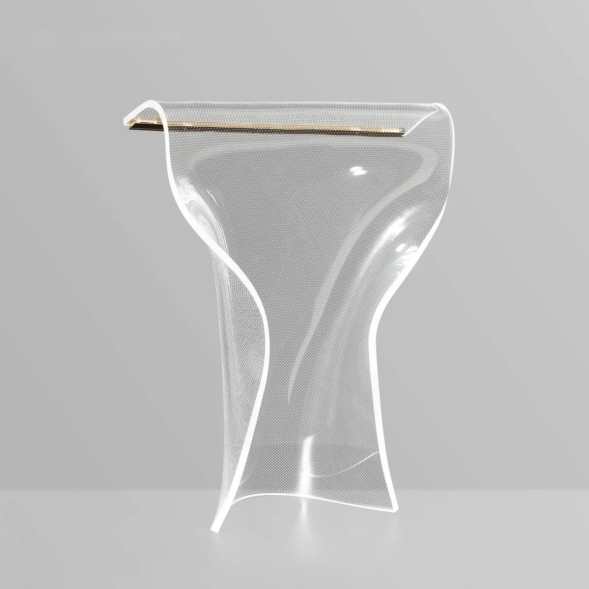 Book Shaped LED Acrylic Minimalist Modern Table Lamps - view 2