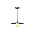 Modern 3-Layers Blue Metal Flying Saucer Hanging Lamp - view 8