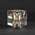 Luxury Glacon Square Crystal Shade 6-Light Table Lamps - view 1