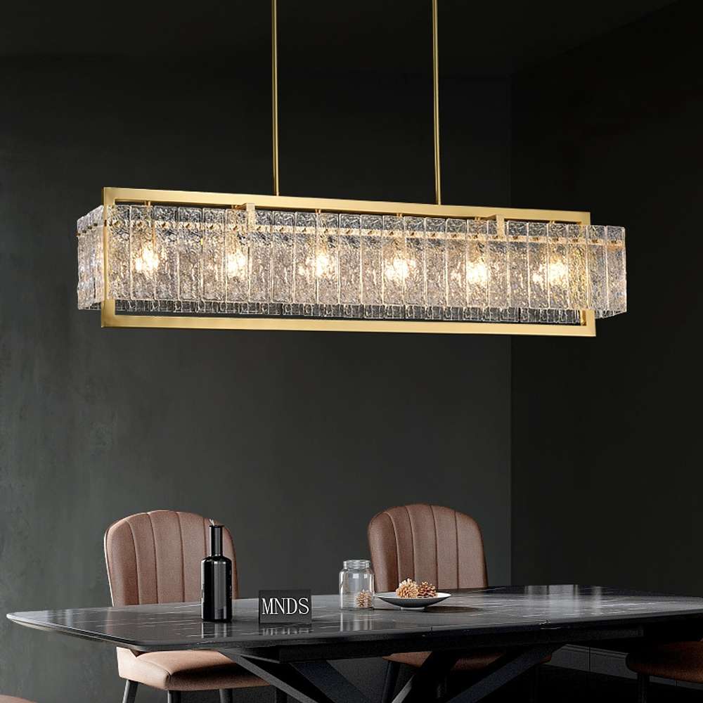 Modern Crystal Grand Kitchen Light Fixtures Hanging Lamp - view 3