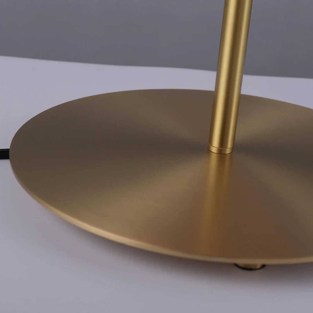 Mid Century Modern Bates Brass Mushroom Table Lamps - view 12