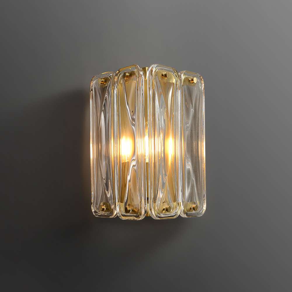 Modern Creative Column Glass Wall Sconces for Living Room - view 1