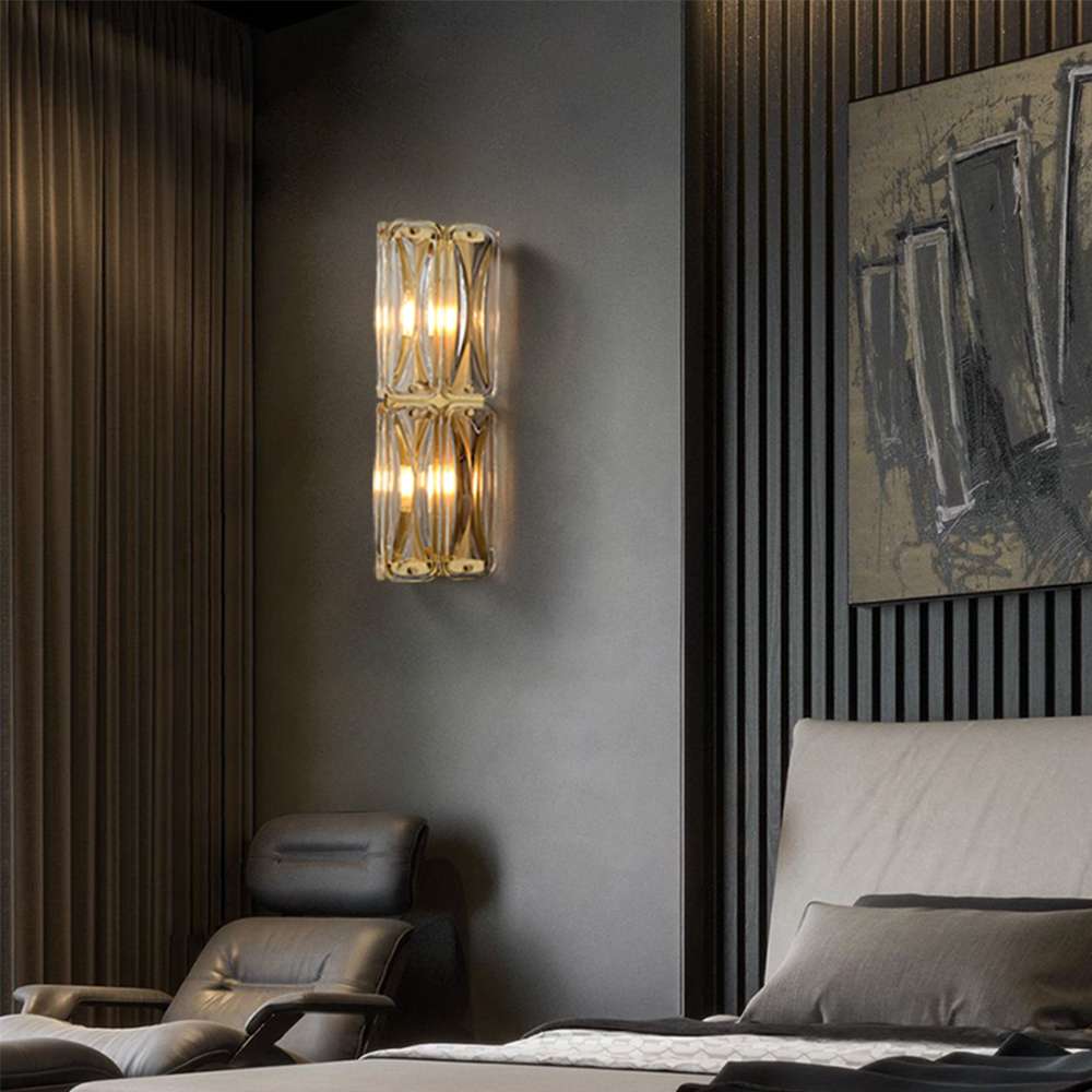 Modern Creative Column Glass Wall Sconces for Living Room - view 5